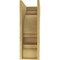 Ekena Millwork 9"W x 18"D x 27"H Classic Diane Rough Cedar Woodgrain TimberThane Corbel, Primed Tan CORUR09X18X27DIARCPR - alternate 5